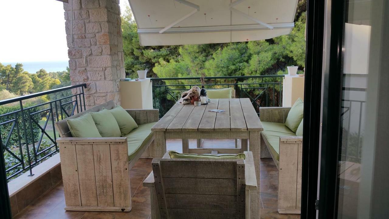 Villa Chris Poszídi Kültér fotó