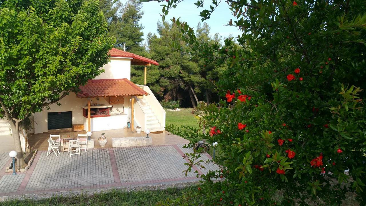 Villa Chris Poszídi Kültér fotó
